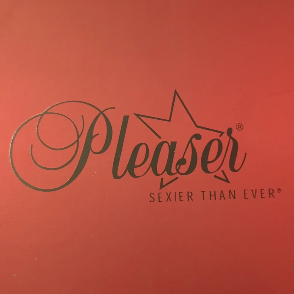 NIB Pleaser Black Multi-Buckle Heeled Boots Electra 2042 - Picture 6 of 6